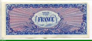 100 FRANCS Verso "France"