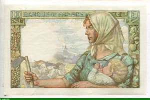 10 FRANCS MINEUR - type 1941
