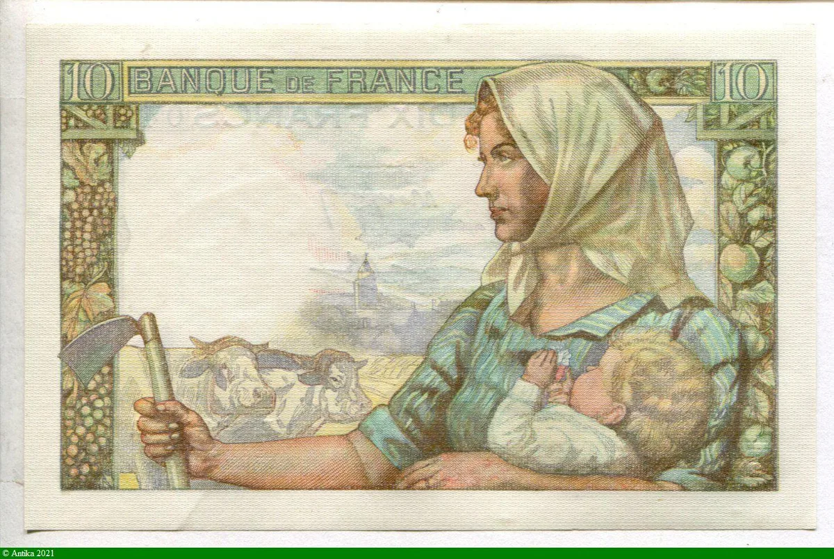 10 FRANCS MINEUR - type 1941
