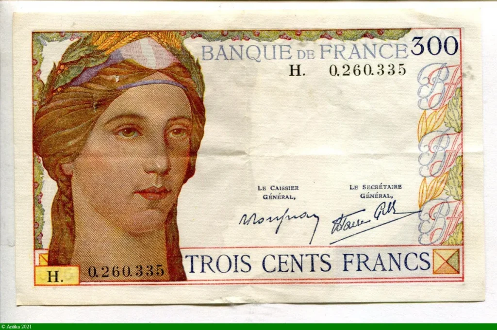 300 FRANCS - Type 1938