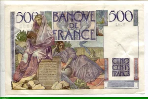 500 FRANCS CHATEAUBRIAND - Type 1945
