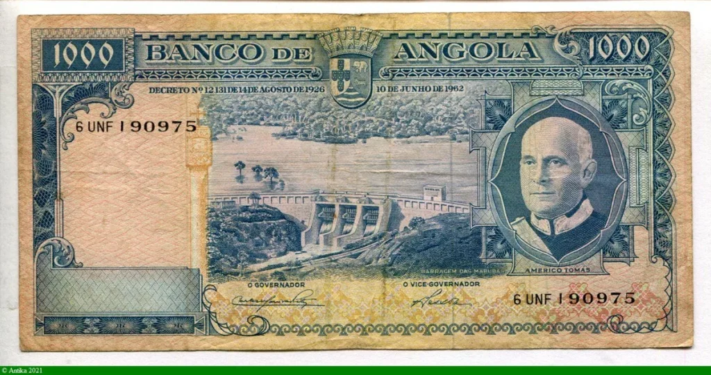 1000 Escudos Americo Tomas & barrage PROMO