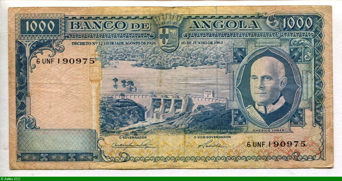 1000 Escudos Americo Tomas & barrage PROMO