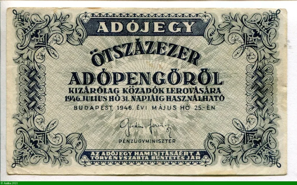 500 000 Otszazezer Adopengo