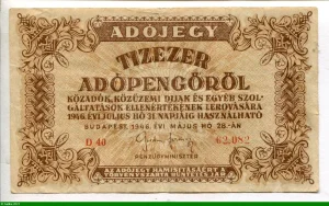 10 000 Adopengö Brun