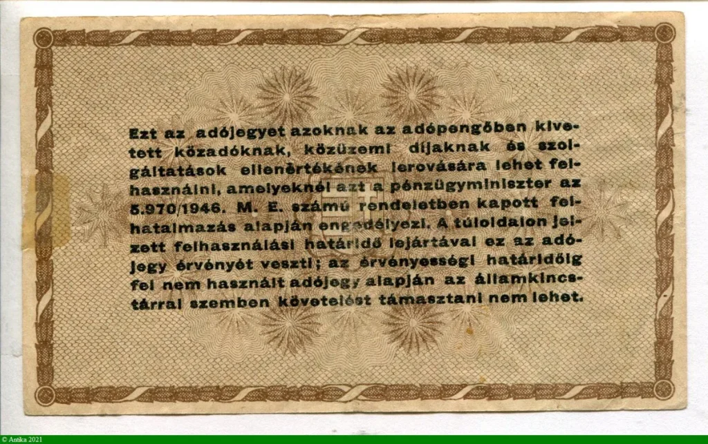 10 000 Adopengö Brun