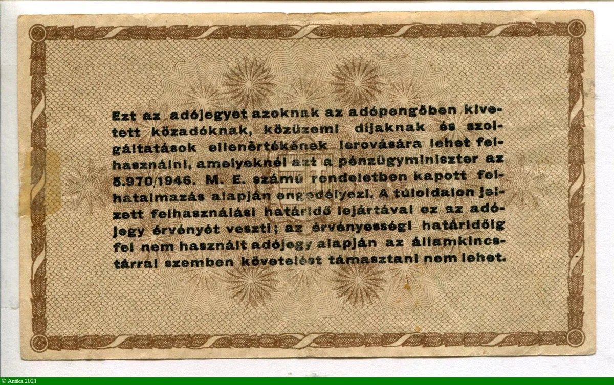 10 000 Adopengö Brun