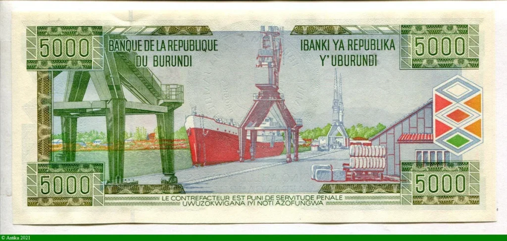 5000 Francs Dock & Navires * *