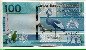 100 Dalasis Oiseaux * * * Superbe Billet