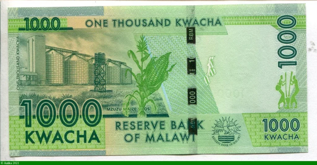 1000 Kwacha H.K.Banda * * * *