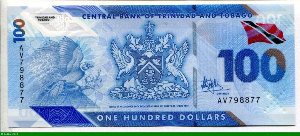 100 Dollars Oiseaux & Plate forme Pétrolière * * NOUVEAUTE