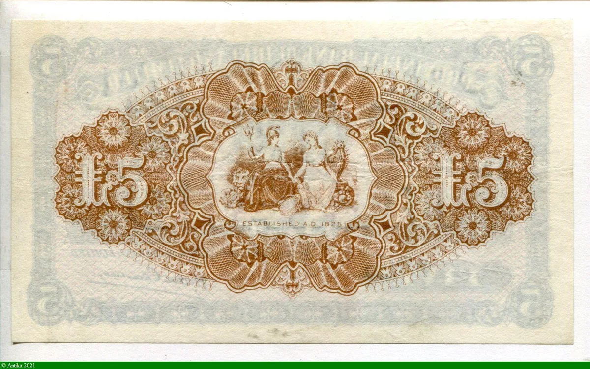 5 Pounds Provincial Bank of Irland Limited