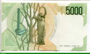 5000 Lire V.Bellini * *