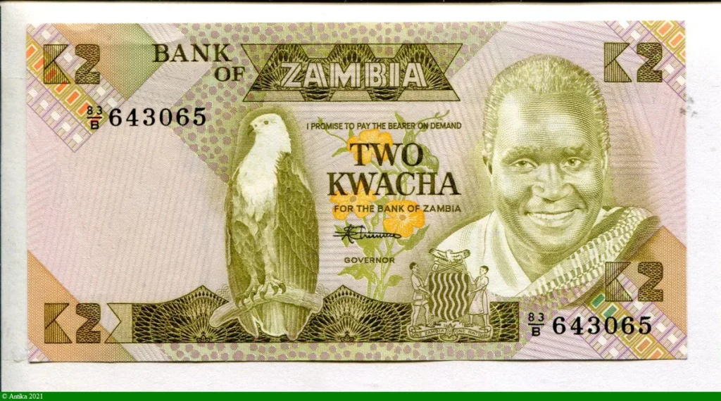 2 Kwacha Pdt Kaunda & Ecolier * * * * *