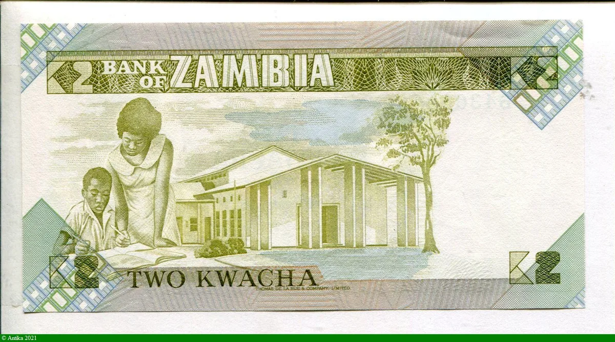 2 Kwacha Pdt Kaunda & Ecolier * * * * *