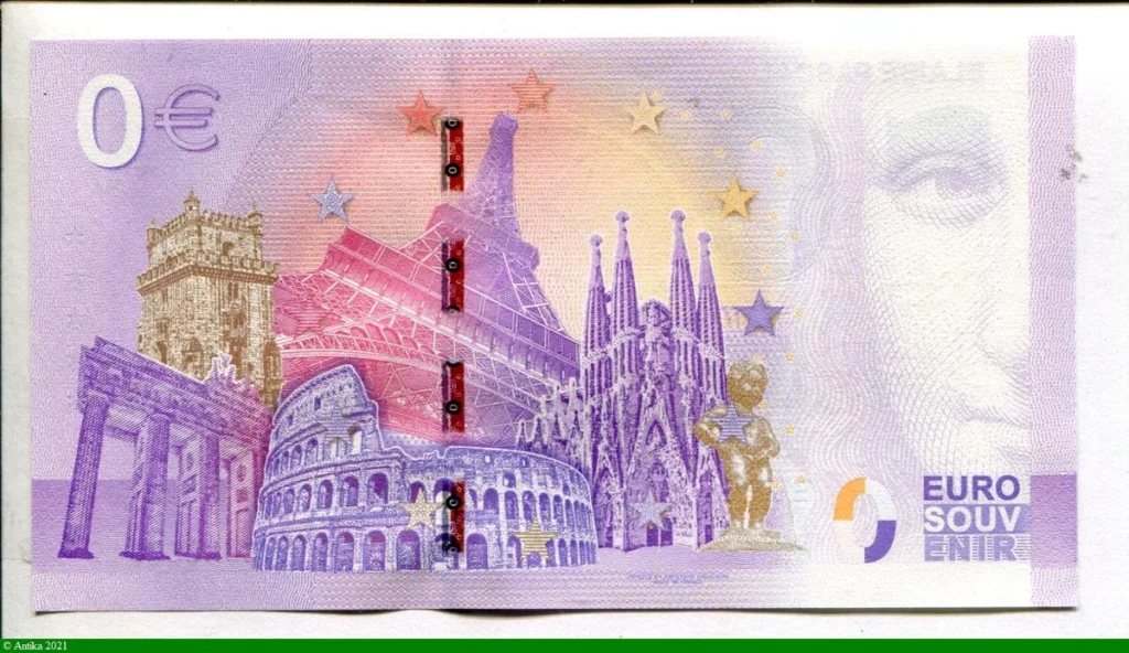 0 Euro Souvenir BLAISE PASCAL * * * * * * * * * * * * * * * * * * *