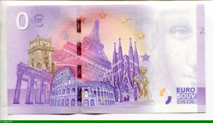 0 Euro Souvenir CHARLEMAGNE * * * * * * * * * * * * * * * * *