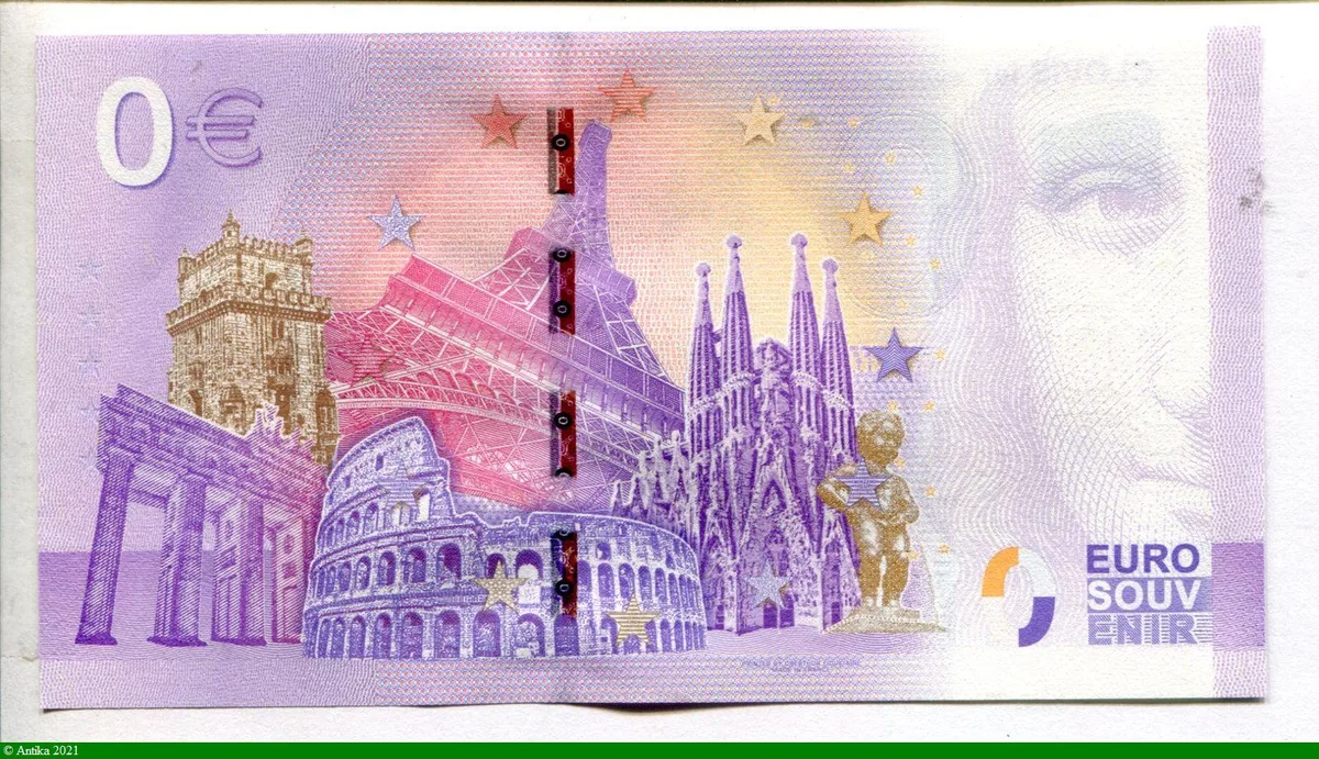 0 Euro Souvenir CLOVIS Ier * * * * * * * * * * * * * * * * * *