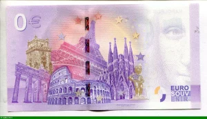 0 Euro Souvenir NAPOLEON III * * * * * * * * * * * * * * * * * *