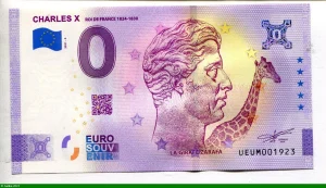 0 Euro Souvenir CHARLES X * * * * * * * * * * * * * * * * * * *