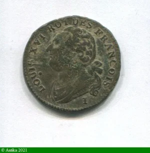 12 DENIERS FRANCOIS, An 3 à 5 LOUIS XVI
