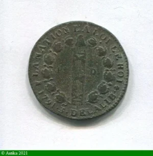 12 DENIERS FRANCOIS, An 3 à 5 LOUIS XVI