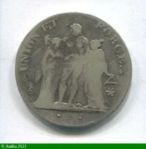 5 FRANCS UNION & FORCE