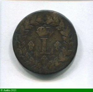 1 DECIME LOUIS XVIII