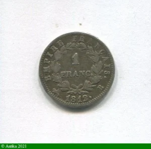 1 FRANC NAP EMP revers EMPIRE