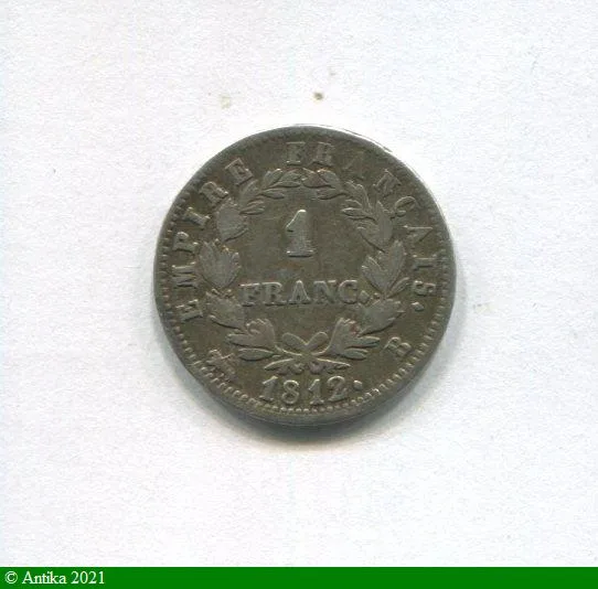 1 FRANC NAP EMP revers EMPIRE