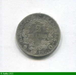 2 FRANCS NAP EMP T.N