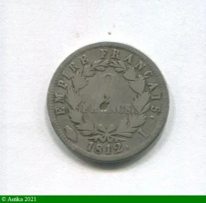 2 FRANCS NAP EMP revers EMPIRE