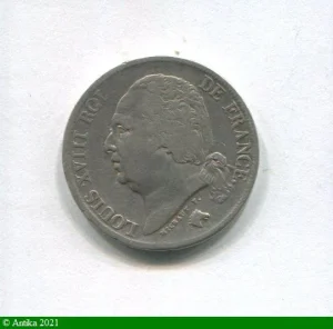 2 FRANCS Buste nu