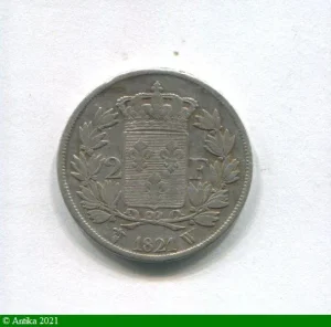 2 FRANCS Buste nu