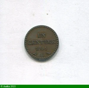 1 CENTIME DUPRE