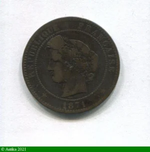 10 CENTIMES CERES