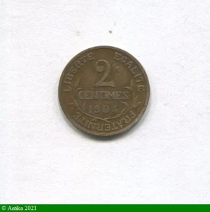 2 CENTIMES DUPUIS