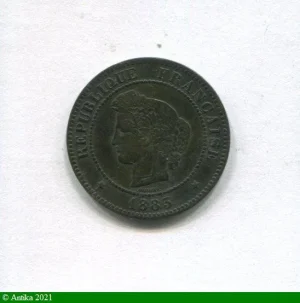 5 CENTIMES CERES