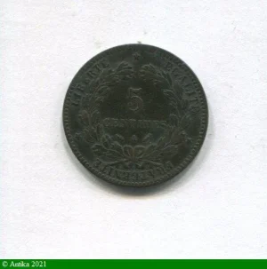 5 CENTIMES CERES