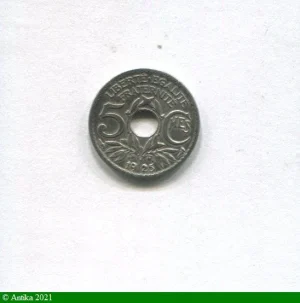 5 CENTIMES LINDAUER Petit Module