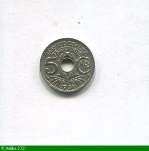 5 CENTIMES LINDAUER Petit Module