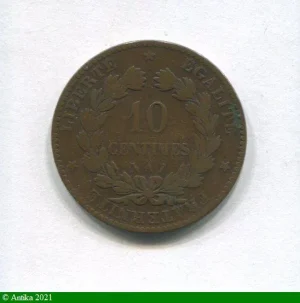 10 CENTIMES CERES