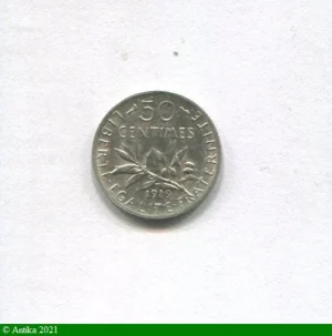 50 CENTIMES SEMEUSE