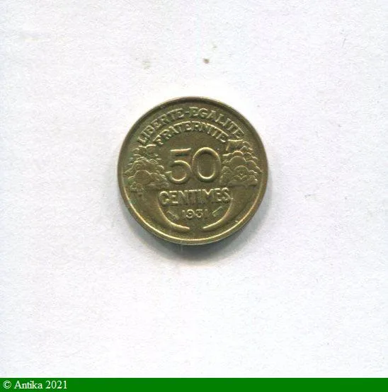 50 CENTIMES MORLON Bronze-Alu