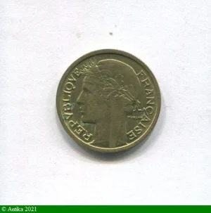 1 FRANC MORLON Bronze-Alu
