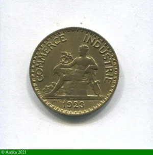 2 FRANCS CHAMBRE DE COMMERCE