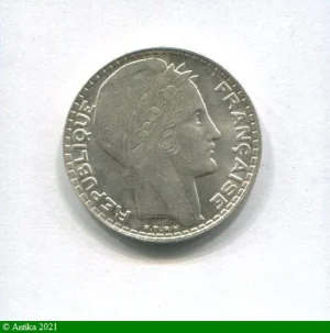 10 FRANCS TURIN Argent