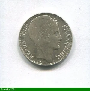 10 FRANCS TURIN Argent