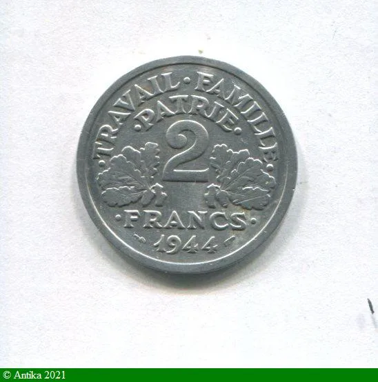 5 FRANCS BAZOR Aluminium