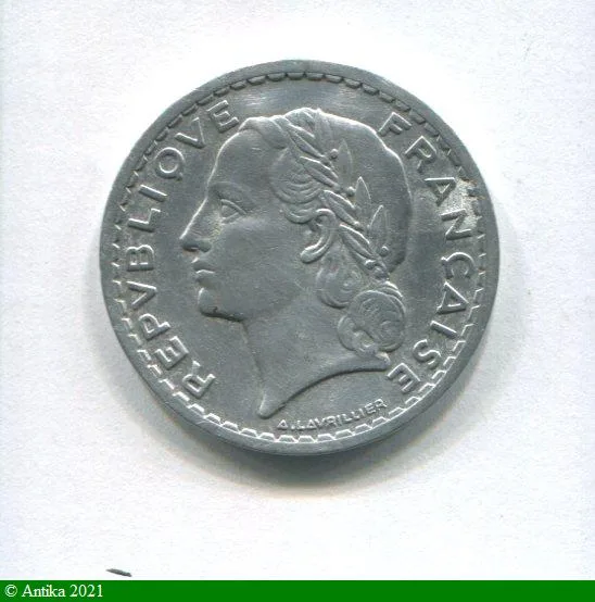 5 FRANCS LAVRILLIER Aluminium